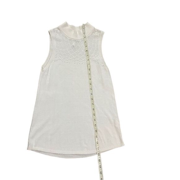 RVCA Eyefix Tunic in Vintage White sz Small sleeveless tank - Picture 6 of 10